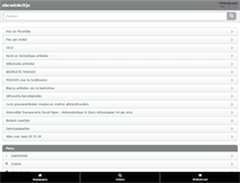Tablet Screenshot of abcwinkeltje.nl